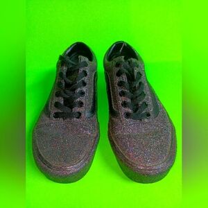 Size Women's 6.5 - VANS Authentic Rainbow Glitter